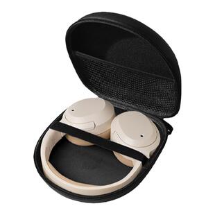 适用于QCY H4头戴式耳机包qcyh3降噪耳麦收纳包专用h3硬盒加厚硬保护套耐磨抗压防摔便携手提包男女学生黑色