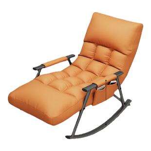 摇摇椅大人躺椅网红休闲椅阳台懒人沙发午休折叠靠背椅客厅轻奢椅