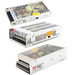 明开关电源LRS-200W-24V8.5A 5V40A 12V15V18V36V48伟直流变压器