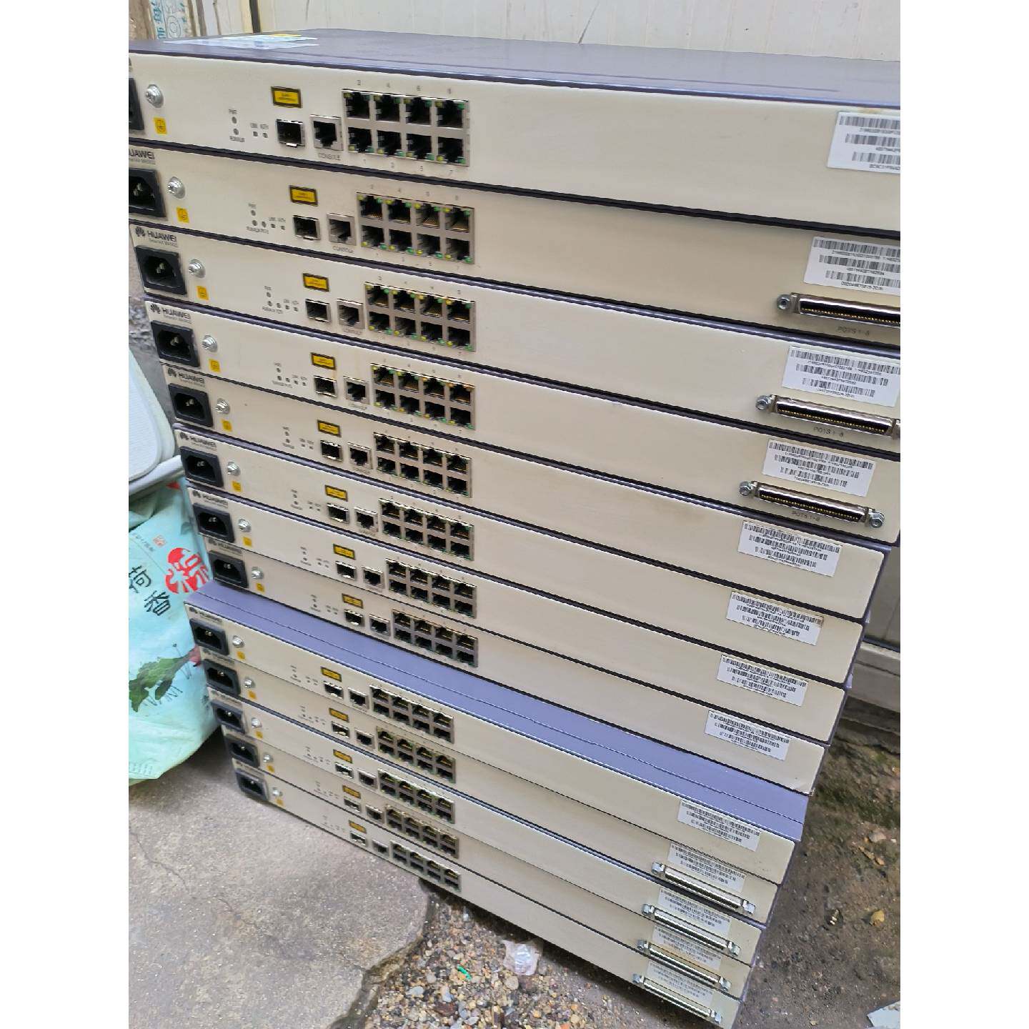 可维修议价  现货16台华为万兆OUN交换机光纤接入设备华为MA58218