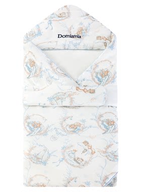 Domiamia婴儿暖羊包被秋冬