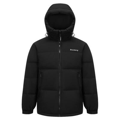 波司登冬季新款保暖加厚简约男短款时尚运动羽绒服