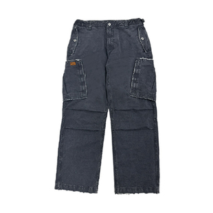 【凯鲁亚克】NEIGBORL钊叔制复古水洗直筒多口袋做旧工装伞兵裤子