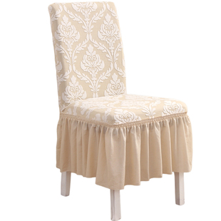 2025高级感加厚弹力万能椅子套罩全包坐垫靠背实木餐桌板凳座欧式