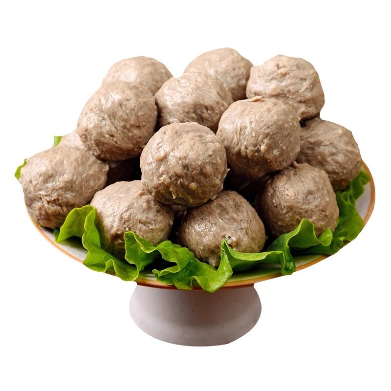 潮汕牛肉丸手打正宗汕头牛筋丸特产手工潮州牛丸烧烤火锅丸子商用