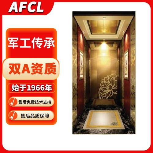 固定出口富士厂家室内电梯井别墅自建房家用透明玻璃四层小型电梯