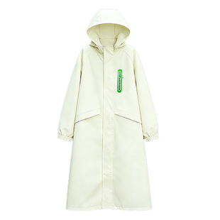 儿童雨衣男童女孩全身防水初中生高中小学生上学专用带书包位雨披