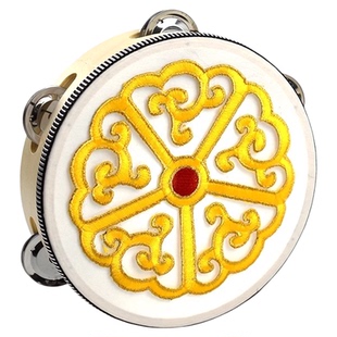 巴郎仔铃鼓舞蹈道具儿童手鼓手拍鼓古典舞蹈剧目表演专用跳舞道具