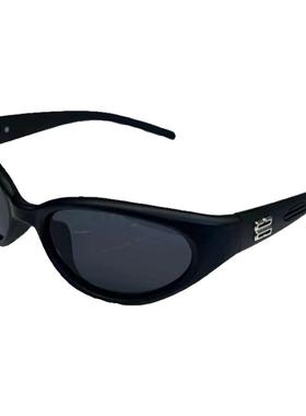 张婧仪同款磨砂框墨镜糖果色潮流