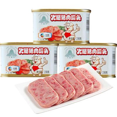 中粮天坛午餐肉火腿梅林兄弟品牌