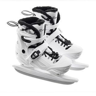 伴威硬壳调节码冰刀鞋成人滑冰鞋儿童球刀鞋冰球鞋男女开课冰刀鞋