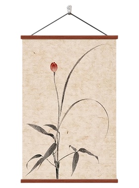 宋代美学挂画茶室办公室禅意壁画
