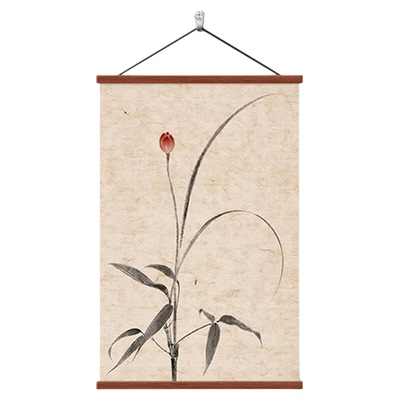 宋代美学挂画茶室办公室禅意壁画