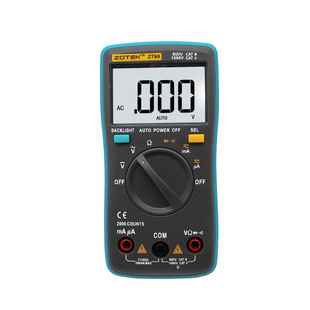 众仪ZT100 ZT101 ZT102 ZT109ZT111数字高精度袖珍自动量程万用表