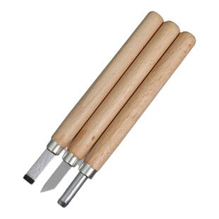 德国雕刻刀印刀曲平刀圆刀三角尖刀针刀手工橡皮章雕刻工具美工刀