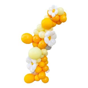 开业周年庆典活动气球拱门气球链乔迁服装商场景布置氛围装饰立柱