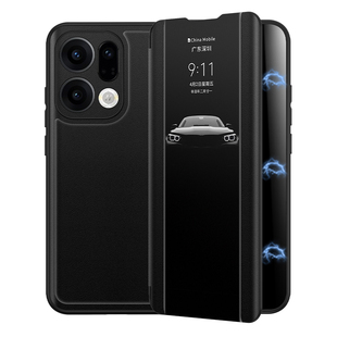 oppofindX9手机壳findX9pro磁吸翻盖式保护套find系列X9新款全包防摔商务高级感外壳男女款适用于