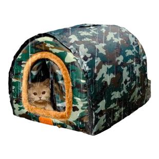 流浪猫窝冬季新款保暖户外过冬加厚防寒冬天室外封闭式防水猫屋