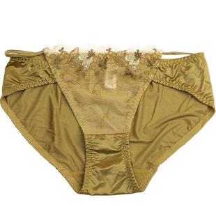 内裤女士性感情调蕾丝内裤中腰收腹提臀纯棉底裆短裤女内裤新款