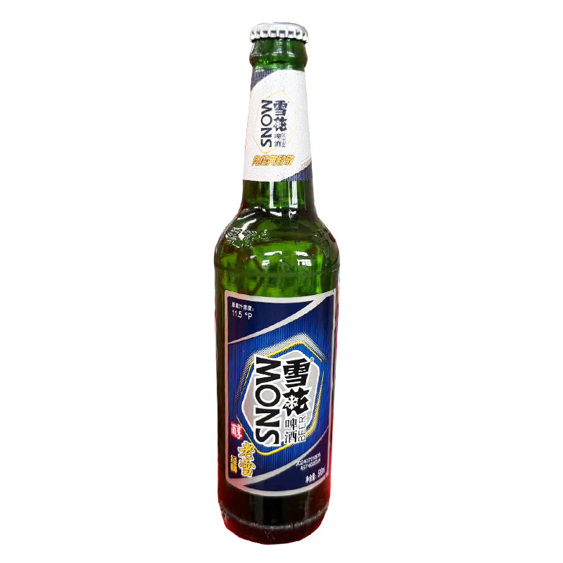 沈阳老雪花啤酒500ml*12瓶整箱玻璃瓶东北烈性啤酒全国包邮