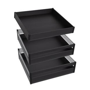 飞鸥拉篮厨房橱柜内置抽屉调料碗盘收纳储物平篮碗篮加深可定制