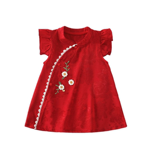 【2折专区】折扣店撤柜  女宝宝连衣裙薄款新中式国风旗袍裙子