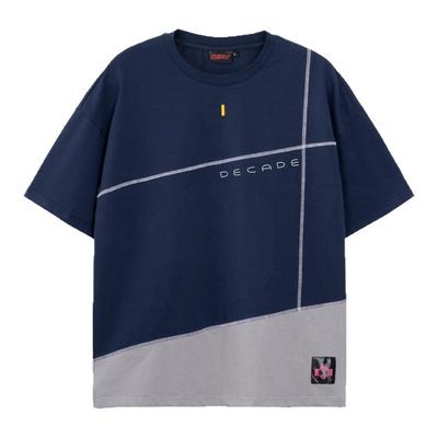 moeyu假面骑士帝骑Decade印象夏季拼接短袖T恤宽松男女上衣周边