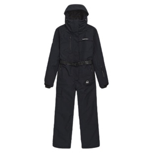 冷元素2025新款连体滑雪服女款加棉保暖防水单双板男套装备男衣裤