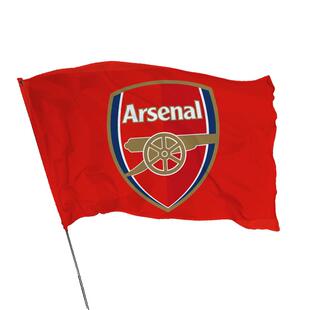 英超联赛阿森纳足球俱乐部球队周边队旗旗帜定做Arsenal F.C flag