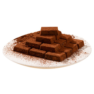 纯可可脂生巧克力黑巧克力甜品礼盒高档零食年货生日情人节礼物