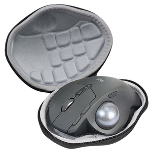 适用罗技MX ERGO S轨迹球防震盒无线蓝牙鼠标收纳包m575s包便携袋