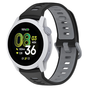 适用高驰PACE4表带同款液态硅胶pace3腕带智能COROS手表APEX 2Pro运动透气pacepro替换表链22mm通用配件男女