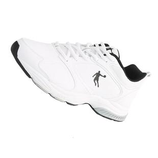 乔丹男鞋纯白色运动鞋冬款皮面防水跑步鞋正品软底徒步耐磨旅游鞋