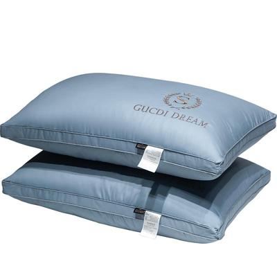 深睡眠100%纯棉羽丝绒枕芯