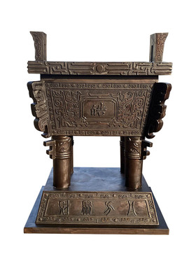 大型开业铜鼎四方鼎司母戊鼎定制