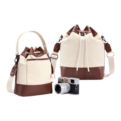 Cwatcun香港品牌束口帆布相机包