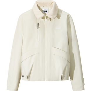 【关晓彤同款】安踏棉服外套女装翻领短款cleanfit夹克162548803