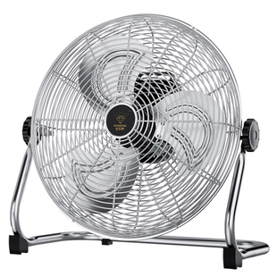 钻石牌工业扇大风力落地扇家用工地车间台式风扇大功率强力趴地扇