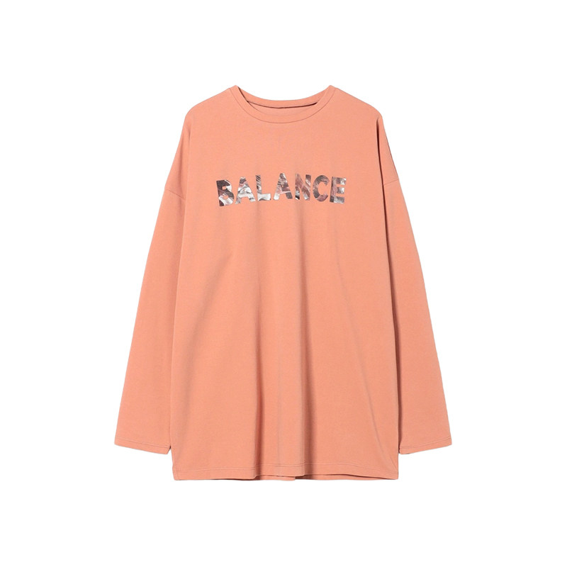 Chacott BALANCE设计休闲舞蹈便服HandsomeCotton标志T恤女ONWARD