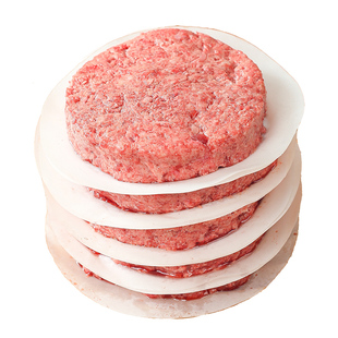 牛肉饼油纸垫纸隔肉纸汉堡包装纸隔层食物专用冷冻包装防粘油垫纸