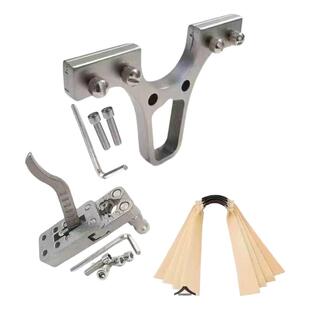 猫头鹰配件弓努配件不锈钢弓头撒放器两轴自动回归钢珠回弹散放器