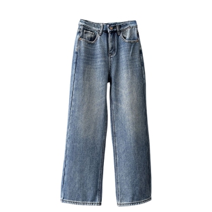 一条过冬！row恒温科技厚绒土耳其长绒棉直筒阔腿牛仔裤