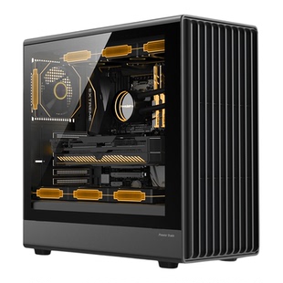 动力火车臻界G3侧透ATX机箱360水冷台式电脑立式长显卡主机外壳