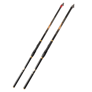 达瓦斩神矶钓竿碳素超硬长节定位手海两用鱼竿抛竿海竿滑漂钓鱼竿