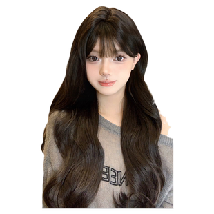 哼唧日常假发女长发全头套仿真发慵懒长卷发大波浪自然整顶假发套