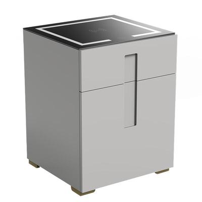 欧奈斯智能床头柜保险柜无线充电