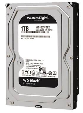WD西数机械硬盘游戏黑盘高性能台式电脑专用存储1T/2T/3T/4T/6/8T