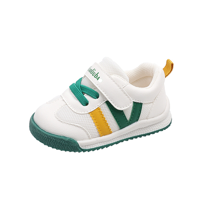 儿童学步鞋防滑软底男女运动板鞋