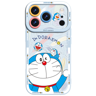 适用iPhone17proMax苹果16pro手机壳2025新款17爆款15多啦a梦iPhone13液态硅胶12可爱14plus防摔11pm系列ip