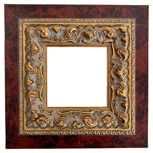 【玫瑰山脊】中古风复古画框实木相框古典欧式油画外框高档装饰画